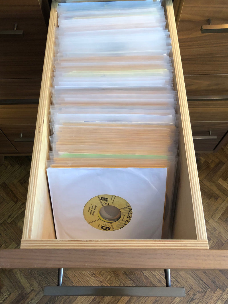 Record Cabinet 6 LP + 3 Singles Drawer (Large)