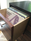 Open/Close 2 LP Record Cabinet (Small)